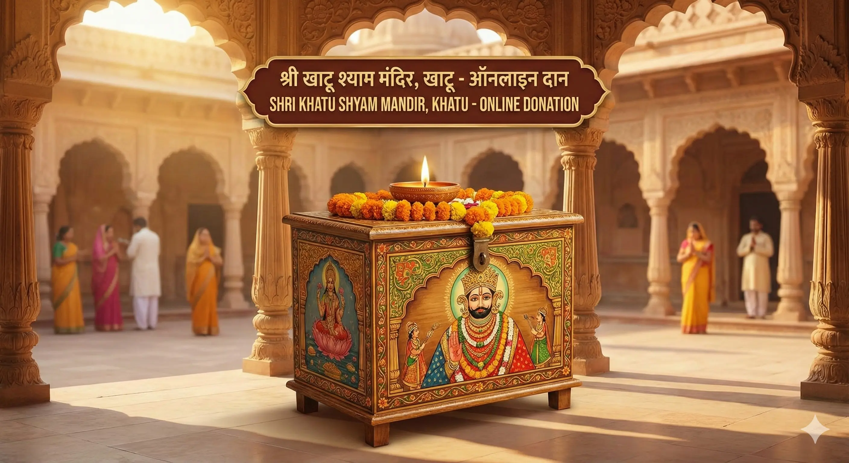 Shri Khatushyam Mandir Seva (श्री खाटू श्याम मंदिर सेवा)